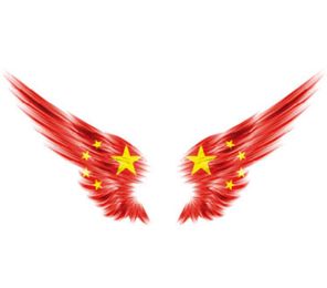 Special Car Decal/Sticker for  Window Wall Car Truck Motorcycle - Chinese Flag