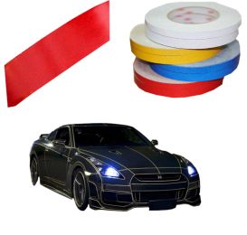 Motorcycle Car Automotive Reflective Tape Car Vehicle Reflective Decals Red