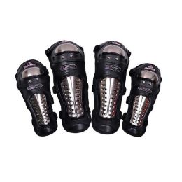 Professional Knee/Shin Elbow/Forearm Guard Set for Racing Motocross Motocycle