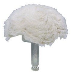 4" 100% Cotton Mushroom Shaped Buff