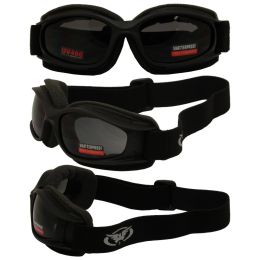 Nitro Riding Goggles with Extra Large Soft Airy Vented Foam and Smoke Lenses